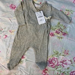 Zara baby footies